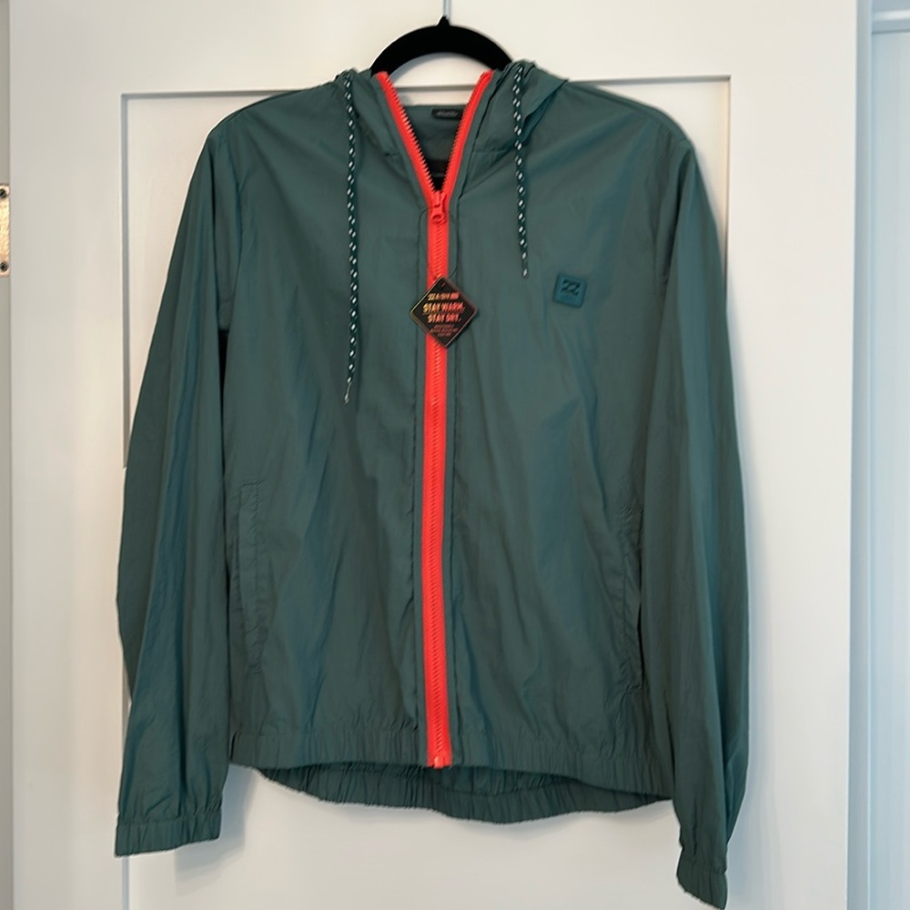 Billabong windbreaker.